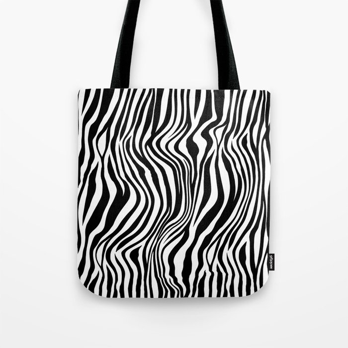 Zebra Stripes Pattern Tote Bag