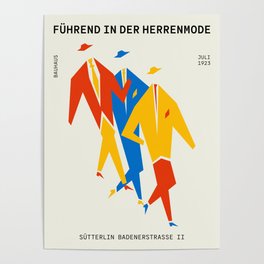 Men | Bauhaus IV: Off-White Edition Poster
