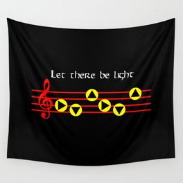 Let Their Be Light - Suns Song (The Legend Of Zelda: Ocarina Of Time) Wall Tapestry