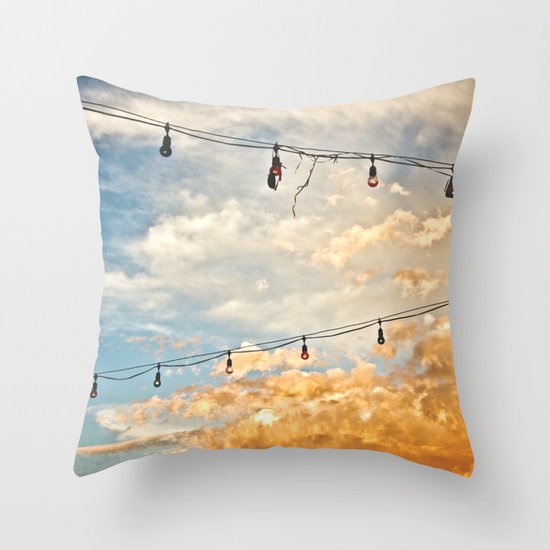 Calm Before The Storm Throw Pillow