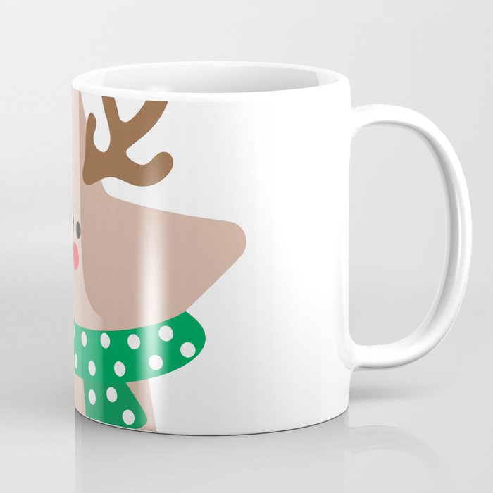 Reindeer star Coffee Mug