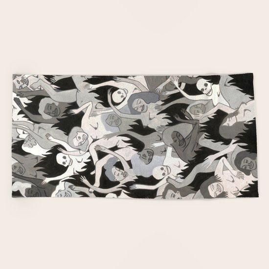 Warm me up Beach Towel