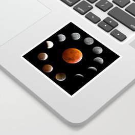 Lunar Eclipse Sticker