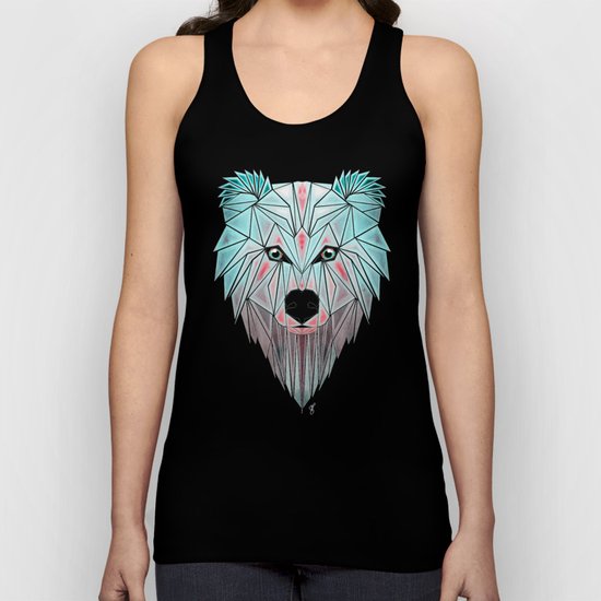 polar bear Unisex Tank Top