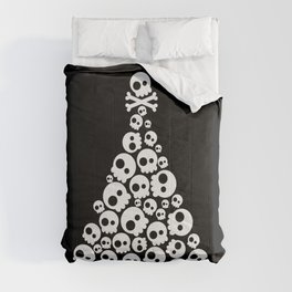 Skulls Christmas Tree Comforter