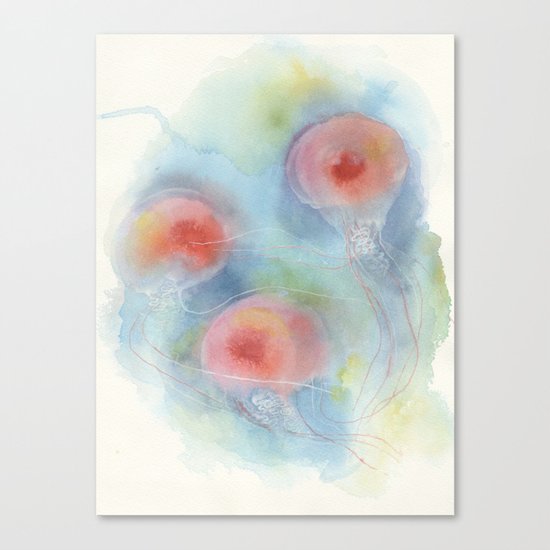 Floating No. 2 Canvas Print