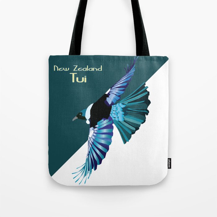 New Zealand Birds - The Tui Tote Bag