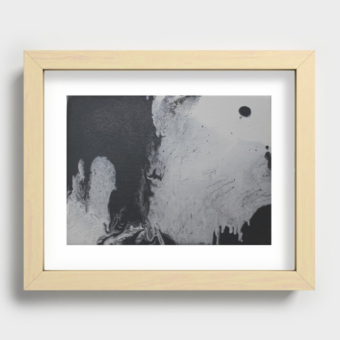 New Moon Recessed Framed Print