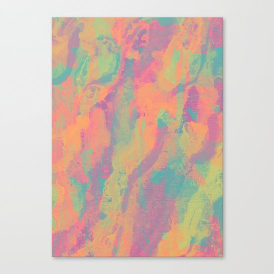 Neon marble II Canvas Print