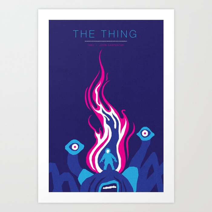 John Carpenter, Modern Master Series :: The Thing Art Print