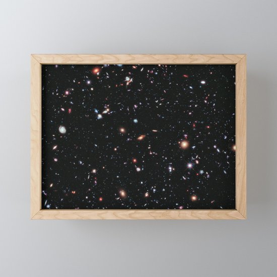 Hubble Extreme Deep Field Framed Mini Art Print by ...