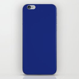 Obscure Impression Blue iPhone Skin