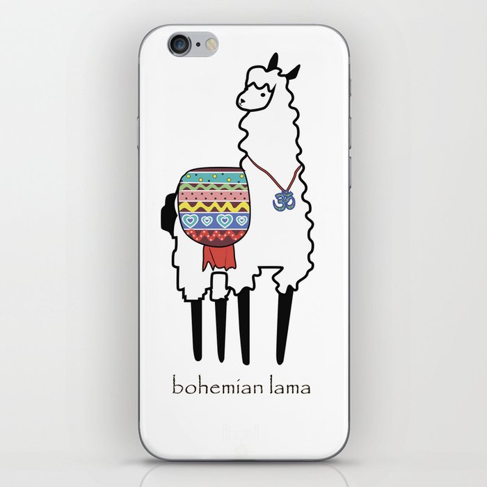 Bohemian Lama iPhone Skin
