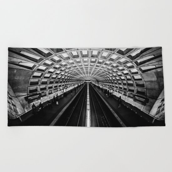The Underground Beach Towel