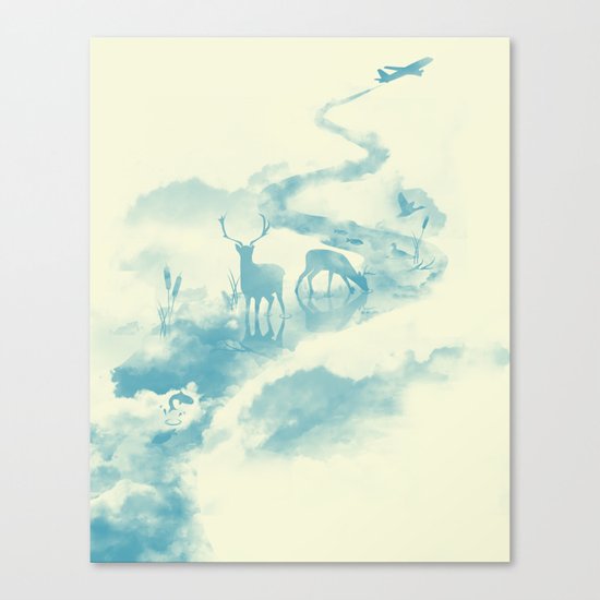 Jetstream Canvas Print