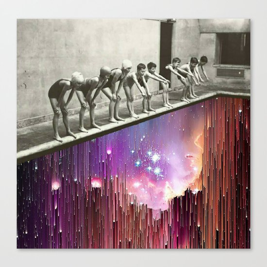 Skydiving II Canvas Print