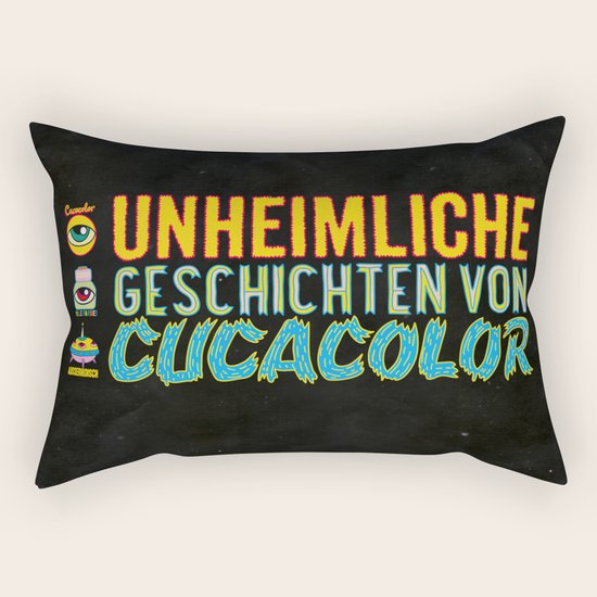 UNHEIMLICHE GESCHICHTEN VON CUCACOLOR Rectangular Pillow