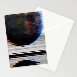 Fault Lines. Planet. Stationery Card