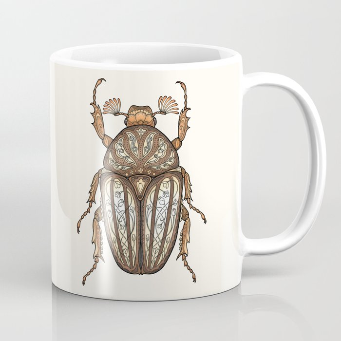Amber Beetle Coffee Mug