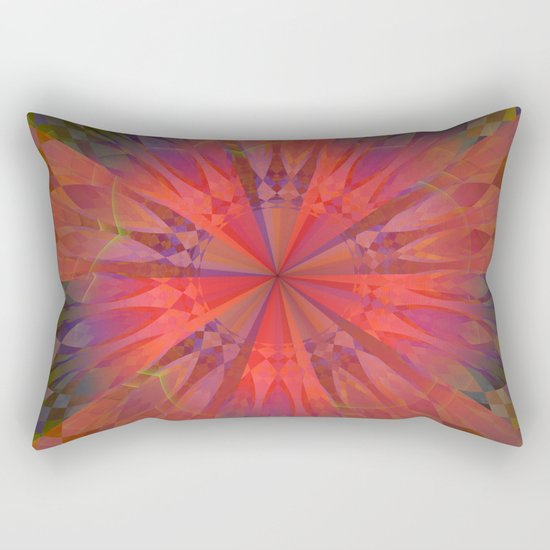 Light burst Rectangular Pillow