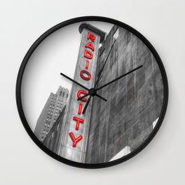 Radio City Music Hall Wall Clock