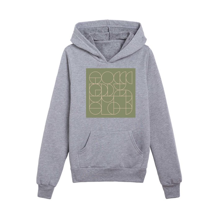 Deco Geometric 08D Kids Pullover Hoodie