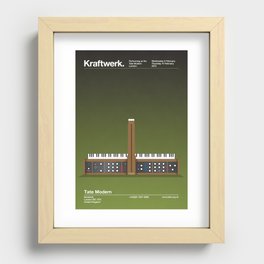 Kraftwerk at the Tate Modern Recessed Framed Print