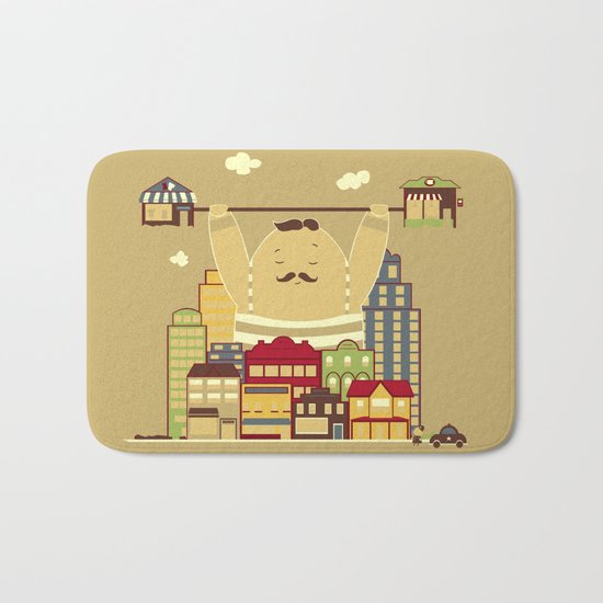 Shoplifter! Bath Mat