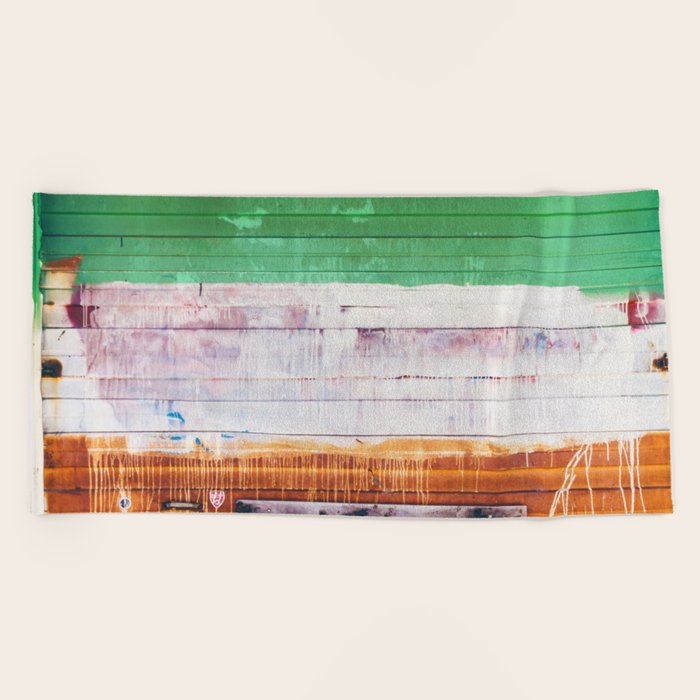 Nyc Spray Paint Color Beach Towel By Nocolordesigns Society6