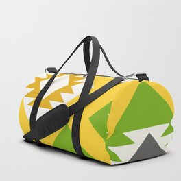 Bright sunny geometric shapes Duffle Bag