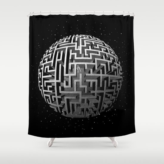 Lost in Space Shower Curtain