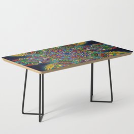 Psychedelic Mandala Visionary Art- Transforming Shadows Coffee Table