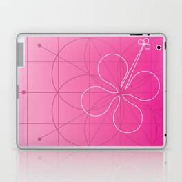 hibiscus window Laptop & iPad Skin