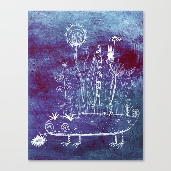 big adventure at night Canvas Print