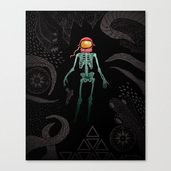 Eternal Celestial Sarcophagus Canvas Print