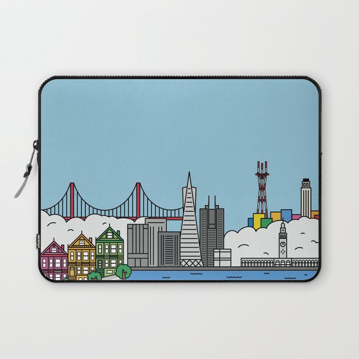 San Francisco Skyline Laptop Sleeve