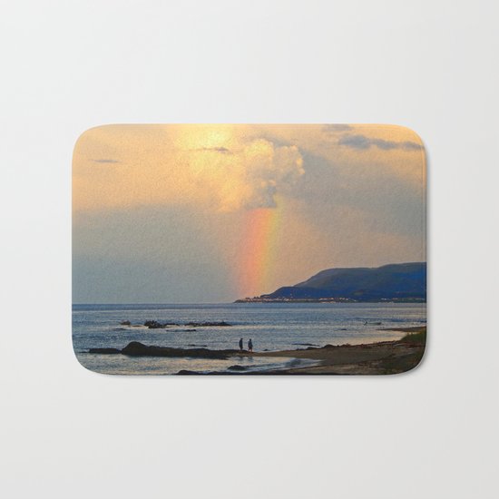 Adventure under the Rainbow Bath Mat