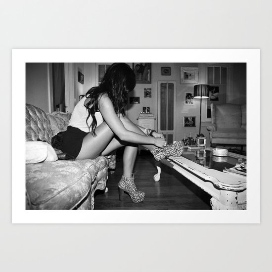 im goin out Art Print