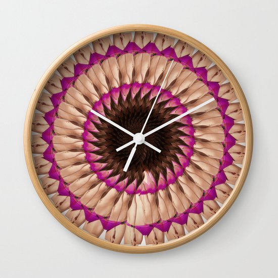 bikini go round Wall Clock