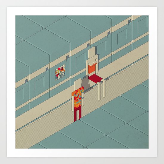 Habitat 07 Art Print