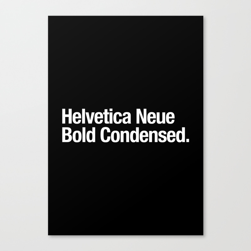 helvetica neue bold condensed