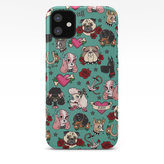 Tattooed Dog - Pug iphone 11 case Tattooed Dog - Pug iphone 11 case