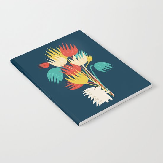 Hedgehog with flowers Notebook