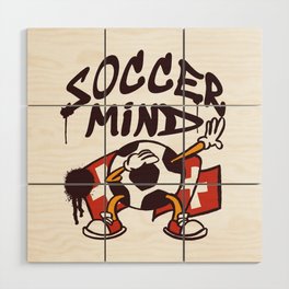 Soccer World Cup 2022 Qatar - Team: Switzerland Wood Wall Art