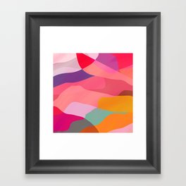 Abstract Colour Design Framed Art Print