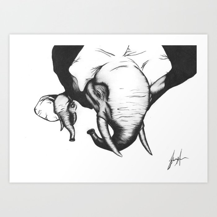 travis scott elephant print