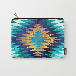 Inverted Navajo Suns Carry-All Pouch
