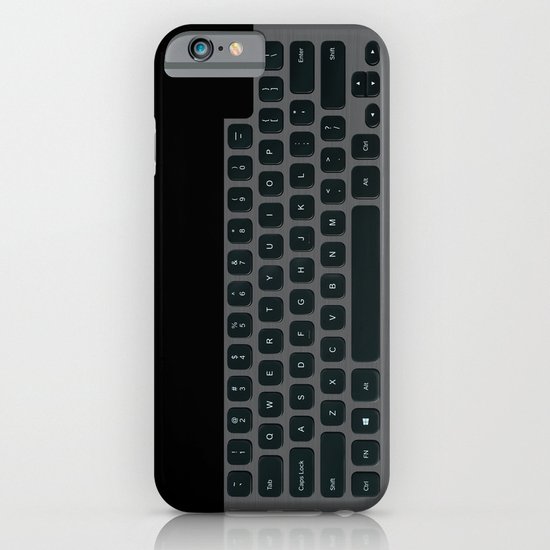 Brushed Metal Keyboard iPhone & iPod Case