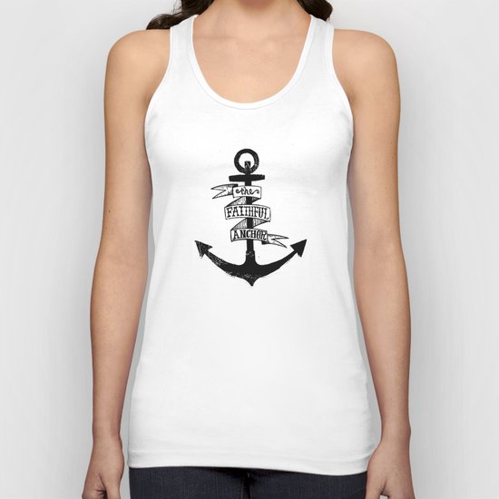 The Faithful Anchor Unisex Tank Top