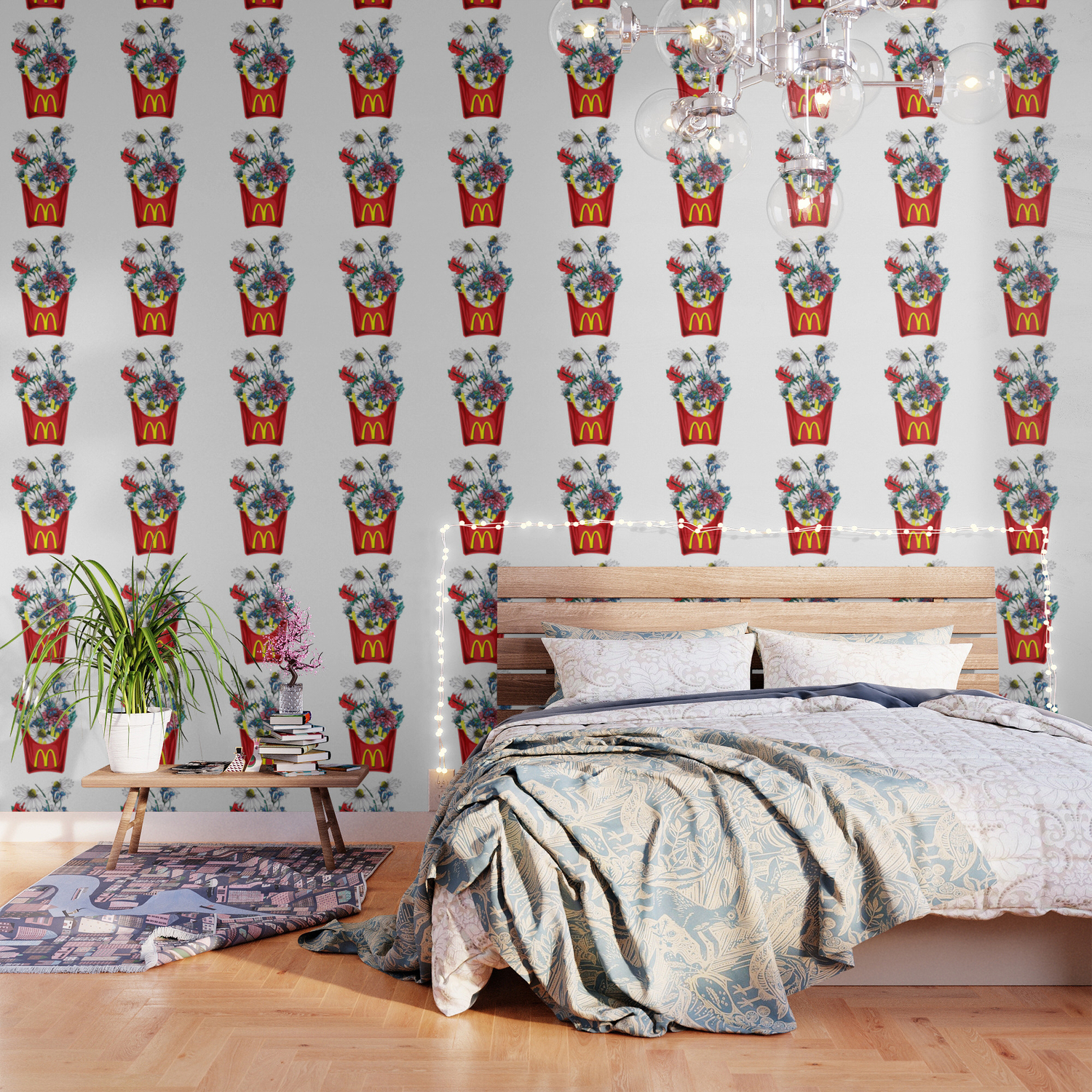 Botanical Mcdonalds Wallpaper By Misconceptionss Society6